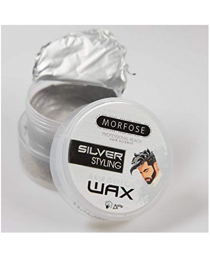 MORFOSE - Cire Colorante Temporaire Silver (Hair Color Wax)