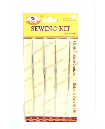 Kit de 4 Crochets En Acier Pour Locks & Dreadlocks  (Sewing Kit)
