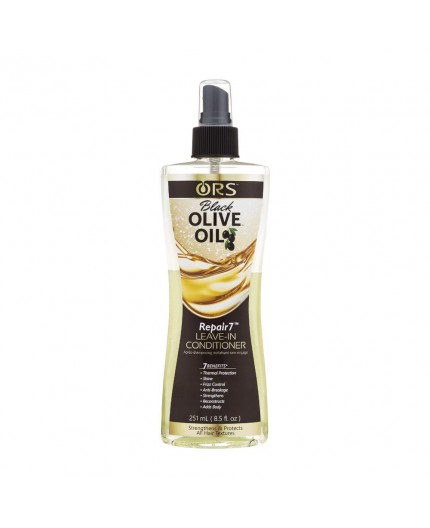 ORS - Black Olive Oil - Soin Sans Rinçage Huile D'Olive Noire (Repair 7)