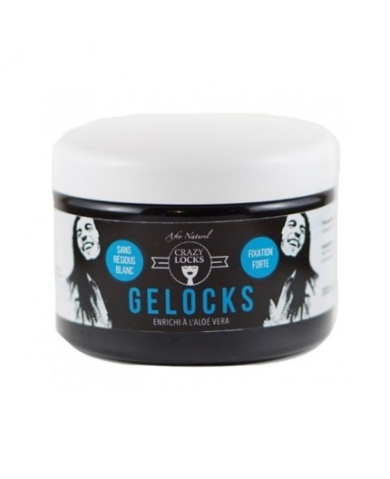 Crazy Pouss - Gel Noir Pour Les Locks Et Twist Fixation Forte