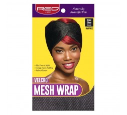 RED BY KISS - Velcro Mesh Wrap Noir HWR02 RED BY KISS ACCESSOIRES DE COIFFURE