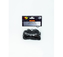 E ACCESSOIRE- Petit Elastique Noir Pour Cheveux x300 E Accessoires PERRUQUE PROMO