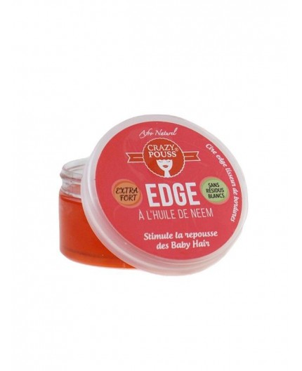 Crazy Pouss Edge Controle Gel à Lhuile De Neem Pour Les Baby Hair