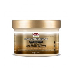 AFRICAN PRIDE Black Castor Oil Miracle- Beurre Capillaire Hydratant (Moisture Butter) AFRICAN PRIDE  MASQUE