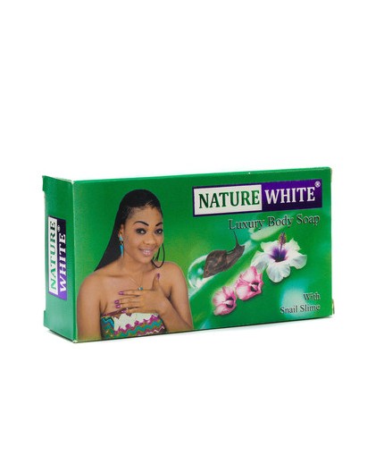 NATURE WHITE - Savon de Luxe Éclaircissant à la Bave d'Escargot