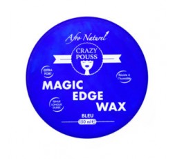 CRAZY POUSS - Gel Coiffant Magic Edge Wax Bleu CRAZY POUSS GEL