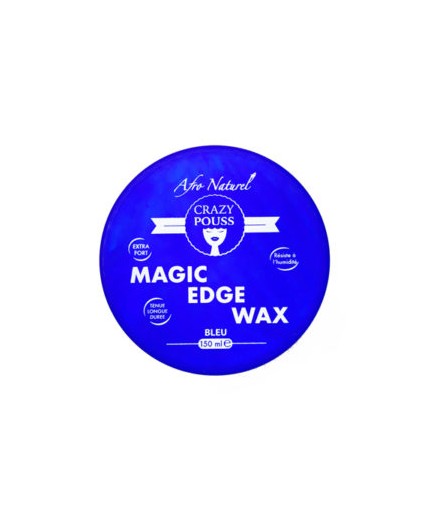CRAZY POUSS Gel Coiffant Magic Edge Wax Bleu