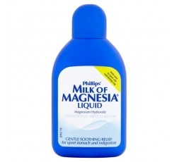 GENUINE PHILLIPS - Lait de Magnésie Menthe (Milk Of Magnesia Mint Flavour) 200ml GENUINE PHILLIPS FIXATEURS