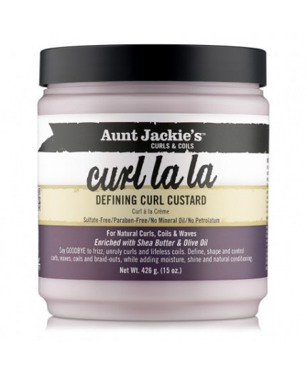 Aunt Jackie's- Curl La La Defining Curl Custard AUNT JACKIE'S CRÈME COIFFANTE