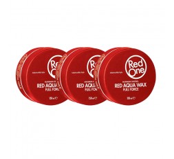 RED ONE - Pack Cire Coiffante Puissance Maximale (Red Aqua Wax Full Force) RED ONE  GEL