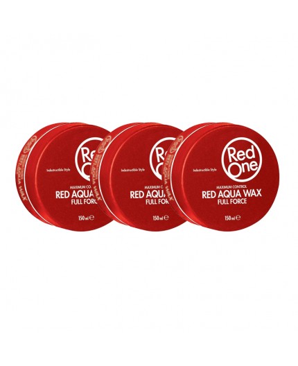 RED ONE - Pack Cire Coiffante Puissance Maximale (Red Aqua Wax Full Force)