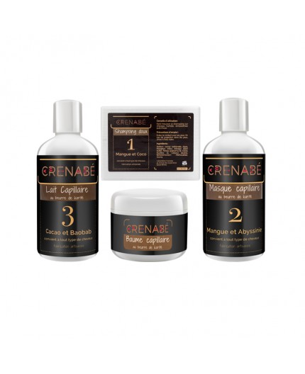 CRENABE - Pack Cheveux Sains & Naturels