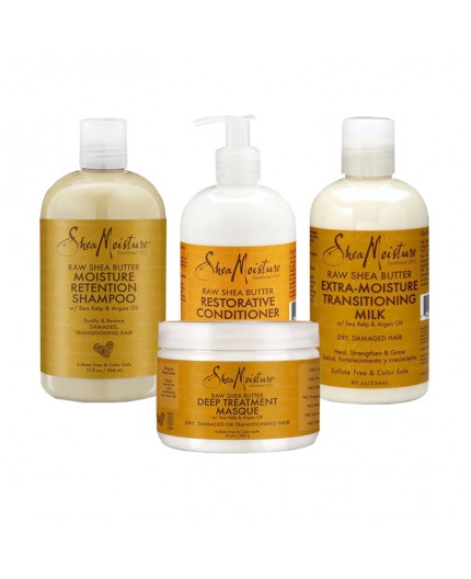 SHEA MOISTURE - Pack Extra Hydratant Raw Shea Butter