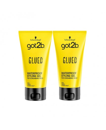 SCHWARZKOPF - Pack 2 Gel Got2b Fixation Forte