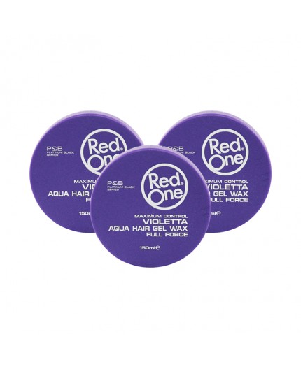 RED ONE - Pack Cire Coiffante Puissance Maximale (Violetta Aqua Wax Full Force)