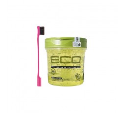 ECO STYLER - Pack Gel Olive Oil + Brosse Baby Hair 473ml ECO STYLER  GEL