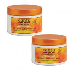 CANTU - NATURAL HAIR - Pack Crème coiffante à l'huile de Coco (Coconut Curling Cream) CANTU LES PACKS & GAMMES