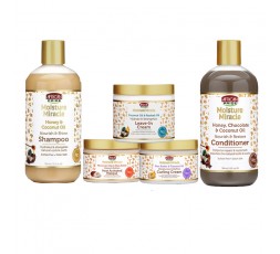 AFRICAN PRIDE - Pack Hydratation Intense Moisture Miracle AFRICAN PRIDE  LES PACKS & GAMMES