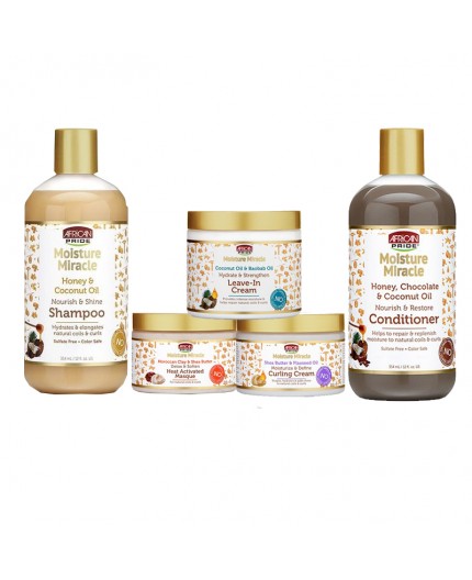 AFRICAN PRIDE - Pack Hydratation Intense Moisture Miracle