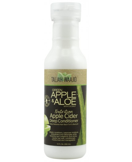 TALIAH WAAJID - GREEN APPLE & ALOE - Après-Shampoing Revitalisant au Cidre de Pomme Verte