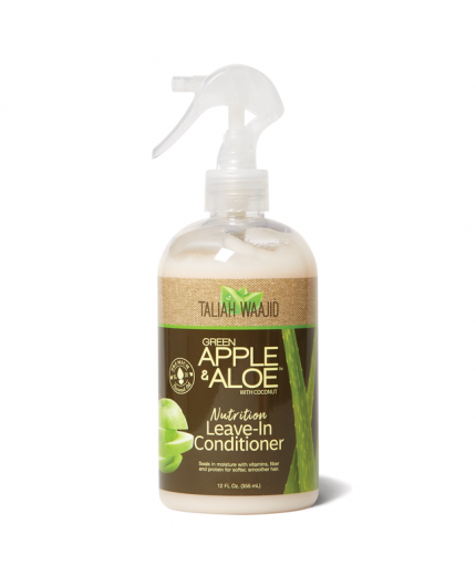 TALIAH WAAJID - GREEN APPLE & ALOE - Soin Nourrissant Sans Rinçage à l'Huile de Coco (Leave In Conditioner)