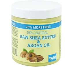 YARI - Beurre de Karité & Huile d'Argan 100% Naturel (Raw Shea Butter & Argan Oil) YARI HUILE NATURELLE