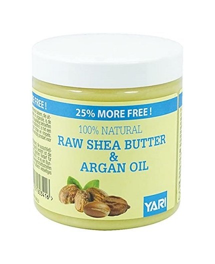 YARI - Beurre de Karité & Huile d'Argan 100% Naturel (Raw Shea Butter & Argan Oil)