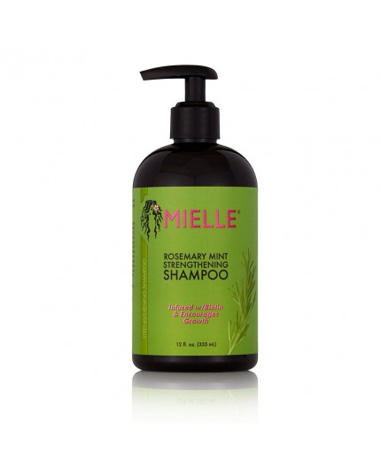 MIELLE ORGANICS  Shampoing Fortifiant Romarin & Menthe Poivrée ROSEMARY MINT