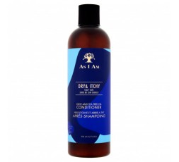 AS I AM - DRY & ITCHY - Après-Shampoing Anti-Pelliculaire Huiles d'Olive & Arbre de Thé (Olive & Tee Tree Oil Conditioner) AS...