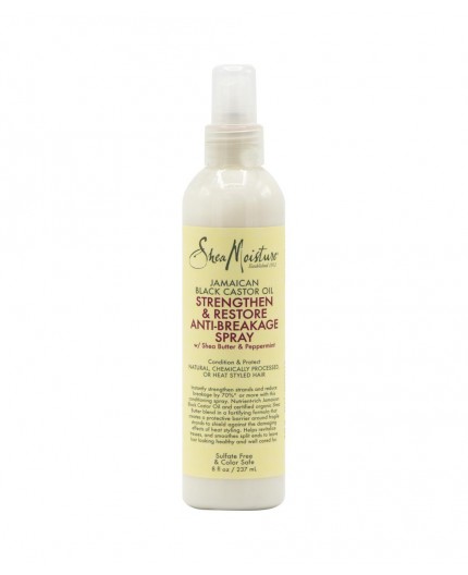 SHEA MOISTURE - JAMAICAN BLACK CASTOR OIL - Spray Anti-Casse Huile de Ricin Noir (Strengthen & Anti-Breakage)