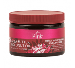 LUTHER'S PINK - SHEA BUTTER COCONUT OIL - Définisseur de Boucles Super Hydratante Karité & Coco (Super Moisturizer Curl Defin...