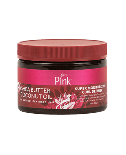 LUTHER'S PINK - SHEA BUTTER COCONUT OIL - Définisseur de Boucles Super Hydratante Karité & Coco (Super Moisturizer Curl Definer)