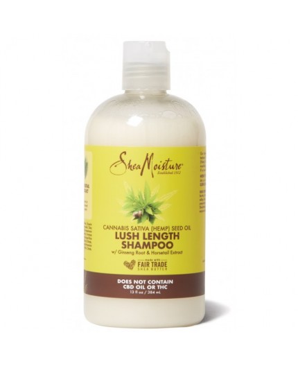 SHEA MOISTURE  Shampoing à l'Huile de Graines de Cannabis Savita (Chanvre) LUSH LENGTH