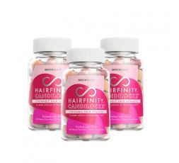 BROCKBEAUTY HAIRFINITY - Cure 3 Mois Compléments Alimentaires Candolocks Chewable Vitamins  LES PACKS & GAMMES