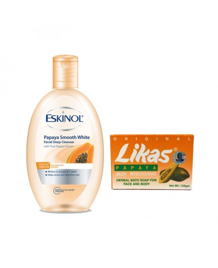 Pack Likas & Eskinol Papaye Peau Parfaite