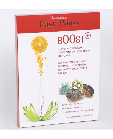 EASY POUSS - Ampoules Croissance Concentré Anti-Chutes Boost +