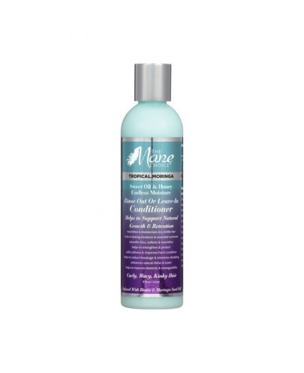 THE MANE CHOICE - TROPICAL MORINGA - Après-shampoing Sans & Avec Rinçage (Leave In & Rinse Out Conditioner)