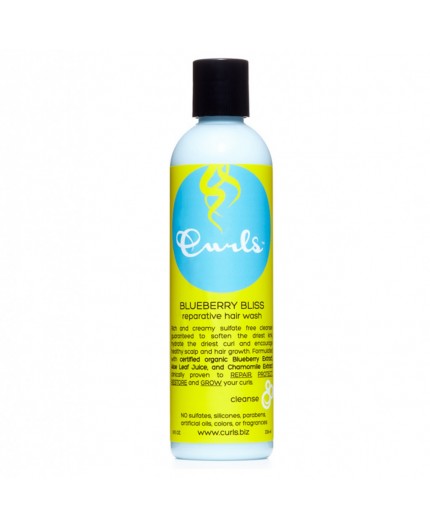 CURLS - Shampoing aux Myrtilles (Blueberry Bliss Reparative Hair Wash)