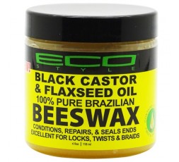 ECO STYLER - Cire d'Abeille aux Huiles de Ricin Noire & Graine de lin 100% Brésiliennes (Beeswax) ECO STYLER  GEL