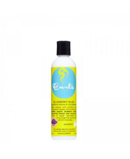 CURLS - Soin Sans Rinçage Hydratant & Réparateur Aux Myrtilles (Bliss Leave-In Conditioner)