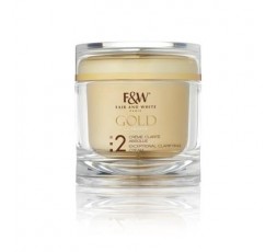 FAIR AND WHITE - GOLD - 2 : Crème Eclaircissante Clarté Absolue FAIR AND WHITE CRÈME ÉCLAIRCISSANTE VISAGE