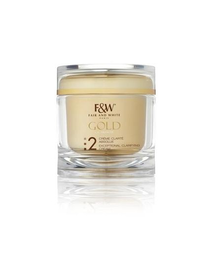 FAIR AND WHITE - GOLD - 2 : Crème Eclaircissante Clarté Absolue