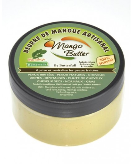 MANGO BUTTER - Beurre De Mangue Artisanal Moringa