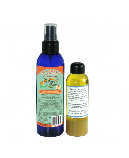 MANGO BUTTER - Spray Hydratant & Nourrissant Kit Mélange + Flacon Spray