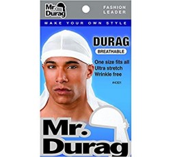 MR DURAG -Durag Wave Blanc Pour Homme 4301 MR DURAG ACCESSOIRES DE COIFFURE