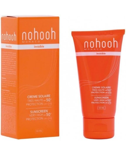 NOHOOH - Crème Solaire Très Haute Protection SPF 50+