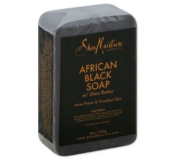 SAVON VISAGE & CORPS AU SAVON NOIR - SHEA MOISTURE