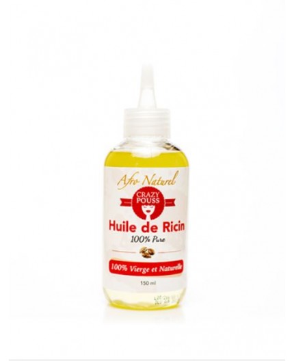 CRAZY POUSS - Huile de Ricin 100% Pure