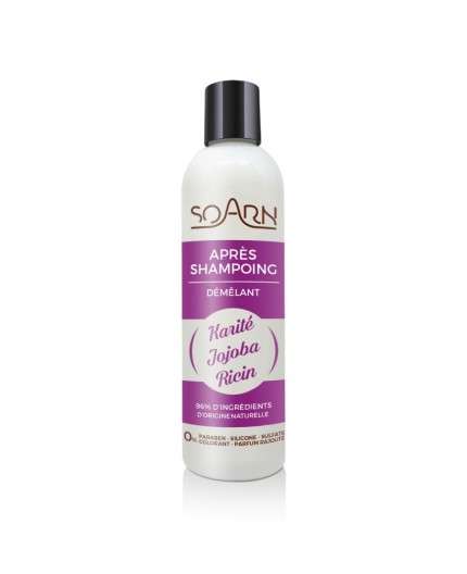 SOARN - Après Shampoing Démêlant Karité Jojoba Ricin