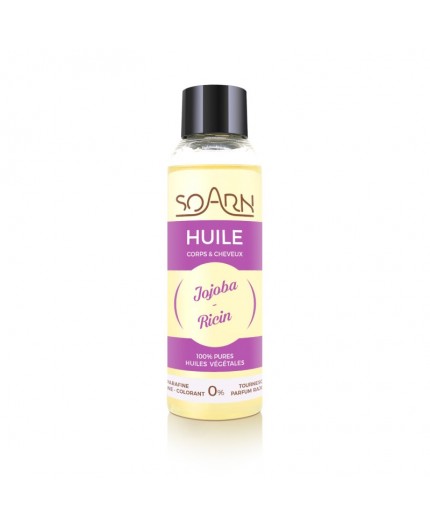 SOARN - Huile de Jojoba & Ricin Corps et Cheveux